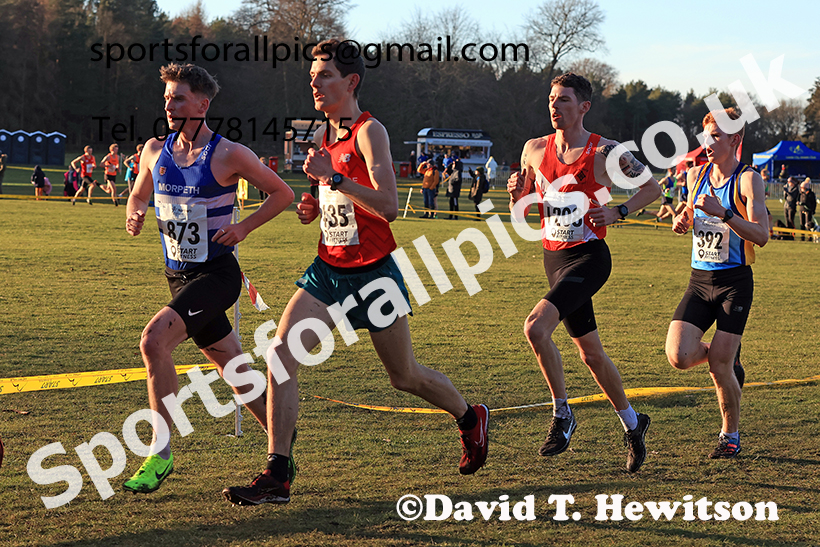 Senior mens 2025 Northern Cross Country Champs, Tatton Park, Knutsford, Cheshire. Photo: David T. Hewitson/Sports for All Pics